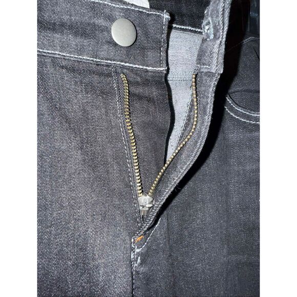 Eileen fisher Black Denim not distressed stretchy organic cotton blend jeans siz - Picture 3 of 5